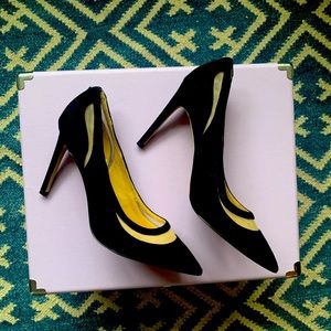 Like NEW! Sexy suede stilettos